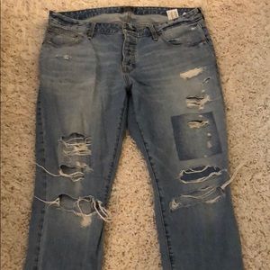 Abercrombie & Fitch Ames Slim Boyfriend Jean